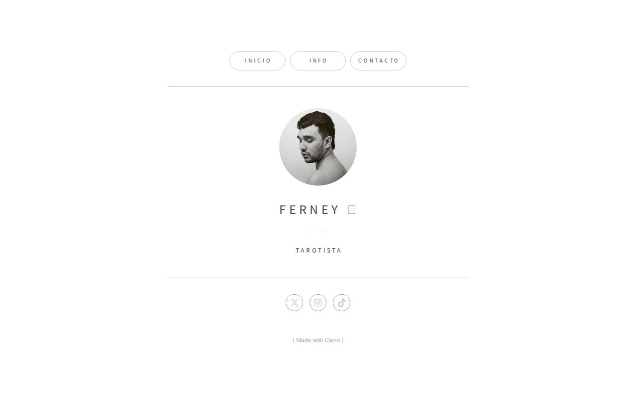 Carrd profile picture for @ferney